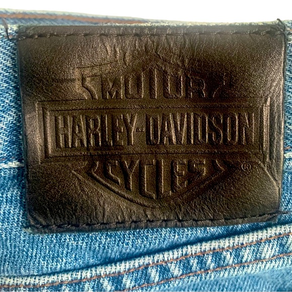 Harley-Davidson Men's Original Bootcut Jeans 32x30- Blue Denim - Picture 6 of 6